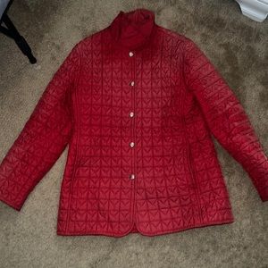 Michael Kors Red Winter Coat